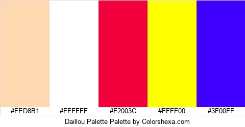 Daillou Palette Colors Logo