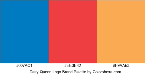 Dairy Queen Logo Brand Colors Logo