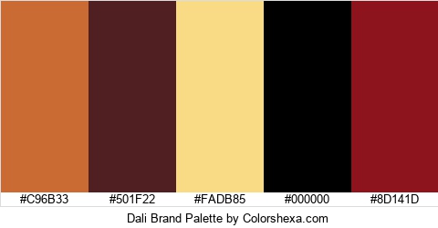 Dali Brand Colors Logo