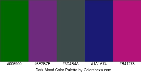 Dark Mood Color Colors Logo
