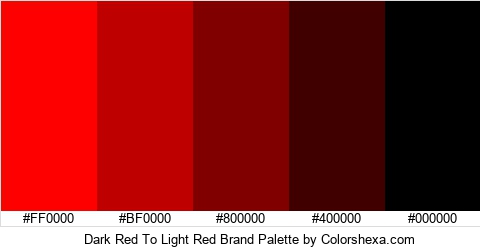 Dark Red To Light Red Brand Colors Logo