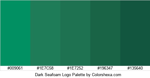 Dark Seafoam Logo Colors Logo