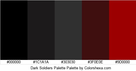 Dark Soldiers Palette Colors Logo