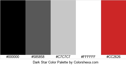 Dark Star Color Colors Logo