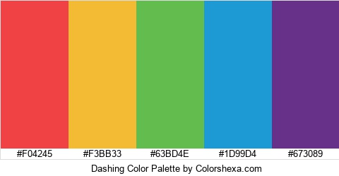 Dashing Color Colors Logo