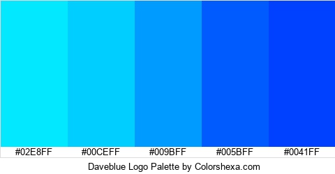 Daveblue Logo Colors Logo