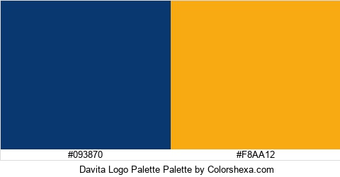 Davita Logo Palette Colors Logo