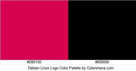 Debain Linux Logo Color Colors Logo