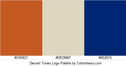 Decent Tones Logo Colors Logo