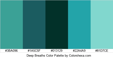 Deep Breaths Color Colors Logo