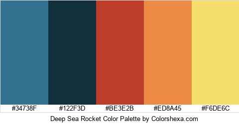 Deep Sea Rocket Color Colors Logo