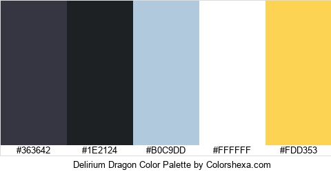Delirium Dragon Color Colors Logo