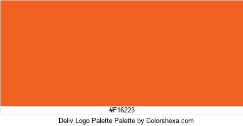 Deliv Logo Palette Colors Logo