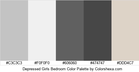 Depressed Girls Bedroom Color Colors Logo