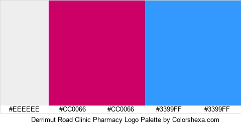 Derrimut Road Clinic Pharmacy Logo Colors Logo