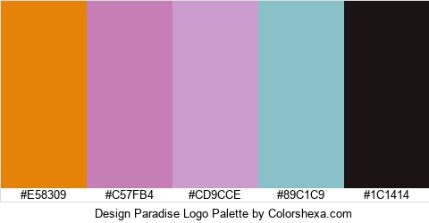 Design Paradise Logo Colors Logo