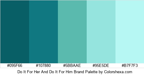 Do It For Her And Do It For Him Brand Colors Logo