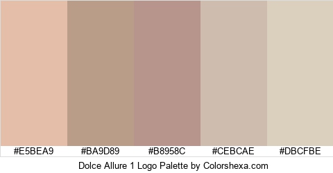 Dolce Allure 1 Logo Colors Logo