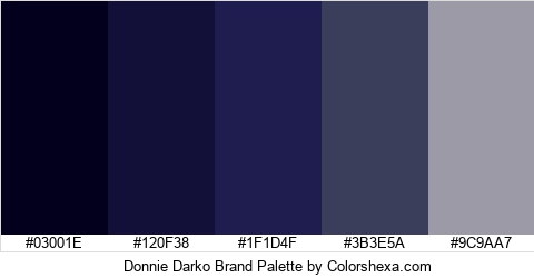 Donnie Darko Brand Colors Logo