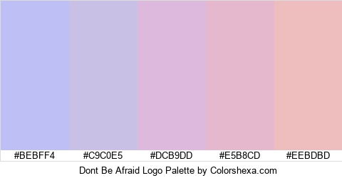 Dont Be Afraid Logo Colors Logo