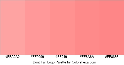 Dont Fall Logo Colors Logo