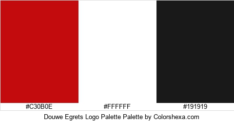 Douwe Egrets Logo Palette Colors Logo