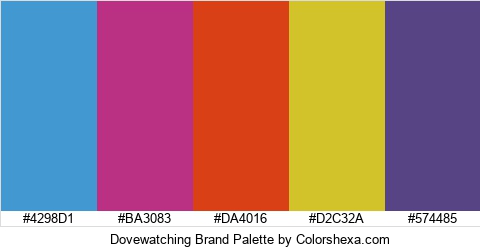 Dovewatching Brand Colors Logo