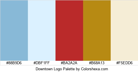 Downtown Logo Colors Logo