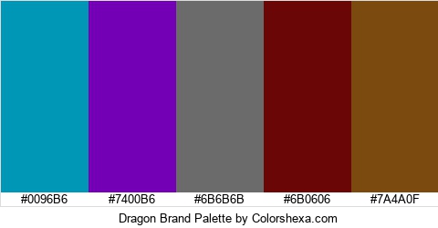 Dragon Brand Colors Logo