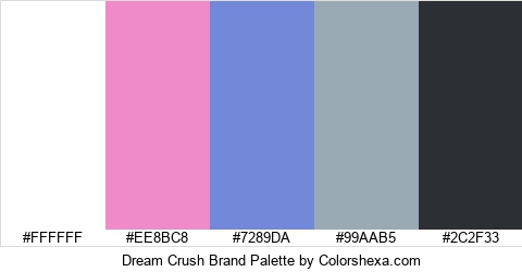 Dream Crush Brand Colors Logo