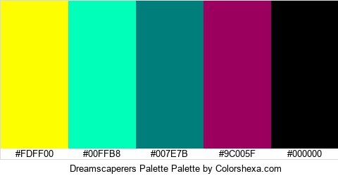 Dreamscaperers Palette Colors Logo