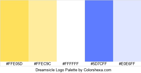 Dreamsicle Logo Colors Logo