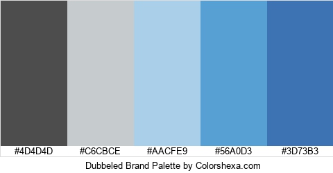 Dubbeled Brand Colors Logo