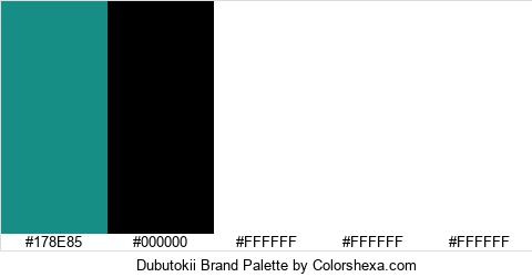 Dubutokii Brand Colors Logo