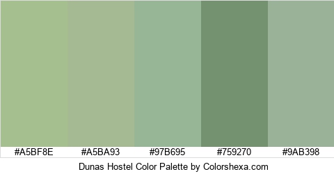Dunas Hostel Color Colors Logo