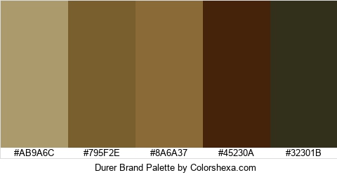Durer Brand Colors Logo