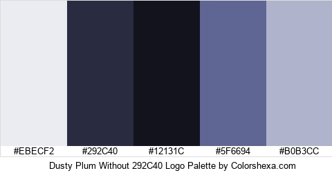 Dusty Plum Without 292C40 Logo Colors Logo
