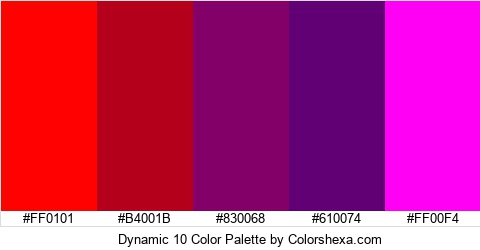 Dynamic 10 Color Colors Logo