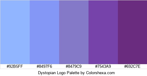 Dystopian Logo Colors Logo
