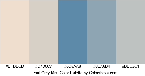 Earl Grey Mist Color Colors Logo