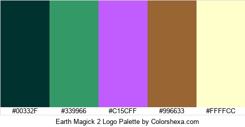 Earth Magick 2 Logo Colors Logo
