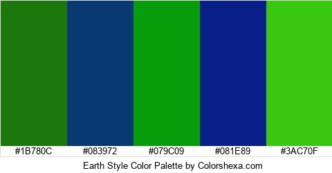 Earth Style Color Colors Logo