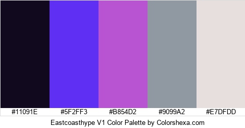 Eastcoasthype V1 Color Colors Logo