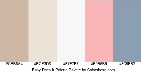 Easy Does It Palette Colors Logo