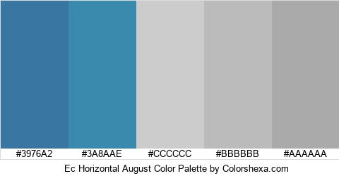Ec Horizontal August Color Colors Logo
