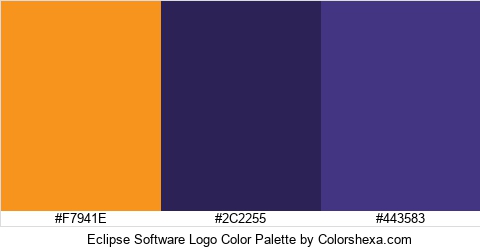 Eclipse Software Logo Color Colors Logo