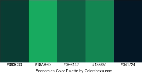 Economics Color Colors Logo