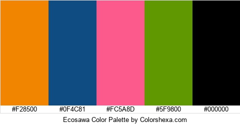Ecosawa Color Colors Logo