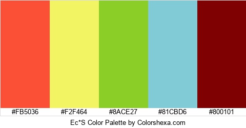 Ec*S Color Colors Logo