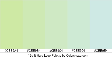 *Ed It Hard Logo Colors Logo